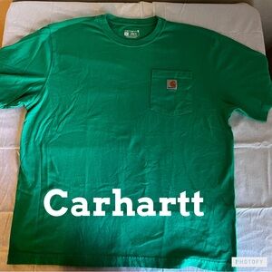 Carhartt Men's Vibrant Green Short Sleeve Tee